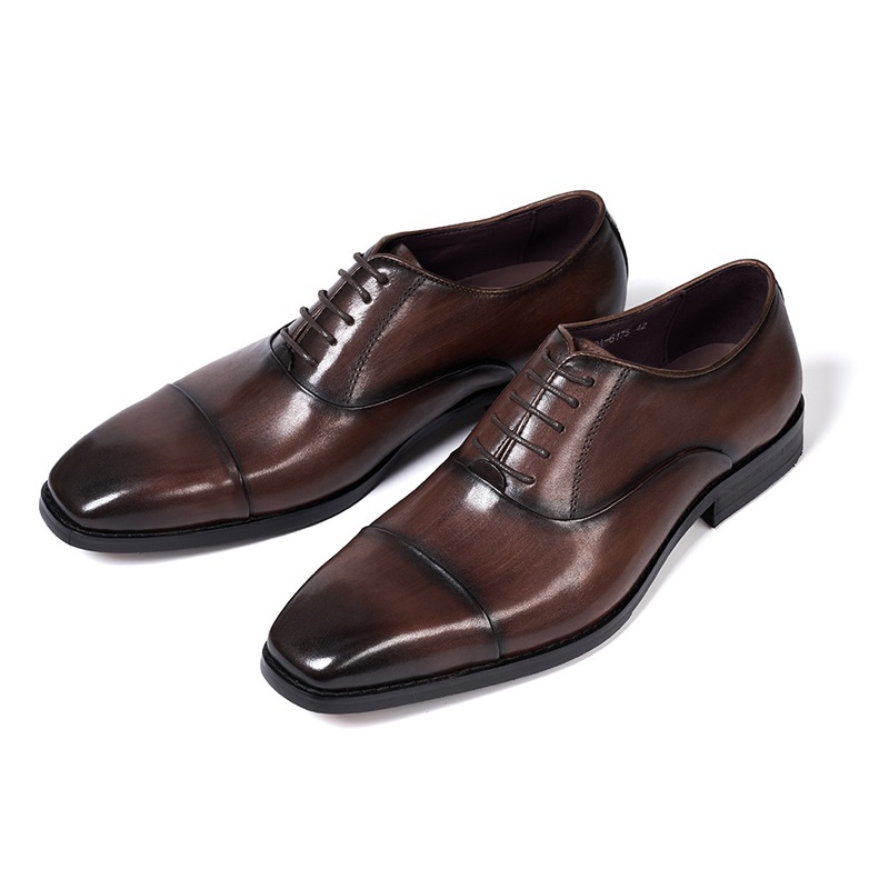 British Style Classic Three Patchwork Oxford Shoes DANRRIO.COM DANRRIO