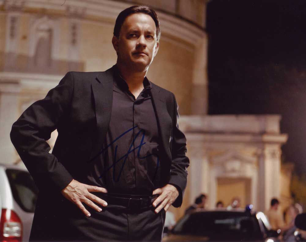 Tom Hanks AUTHENTIC Autographed Photo Poster painting SHA #85695