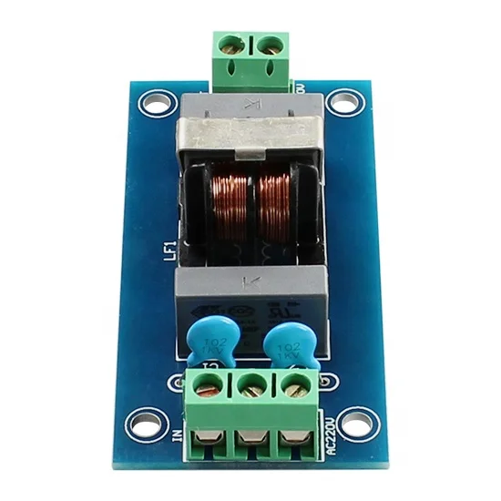 Pass Low Frequency Signals Reduce High-Frequency Electromagnetic Interference AC Power Filter Audio EMI Filter Module