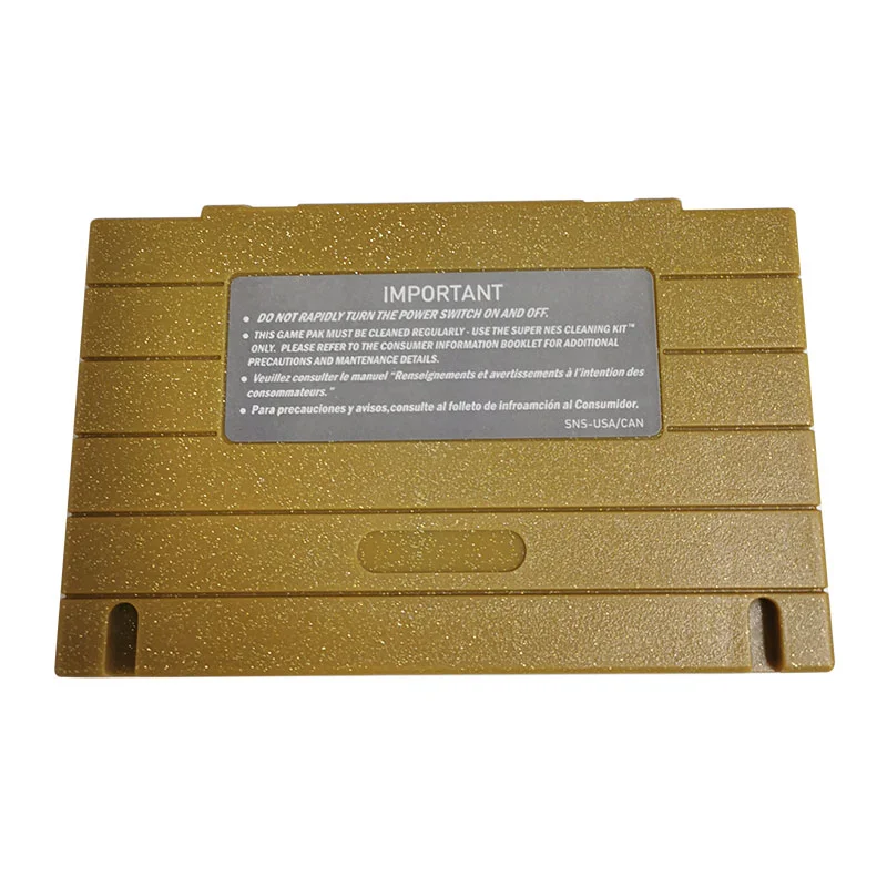 16 Bit Game Card - Super 68 in 1 Classic Collection SNES Multicart Super NES Games Cartridge for Retro SNES Game Console | English Language NTSC US Version