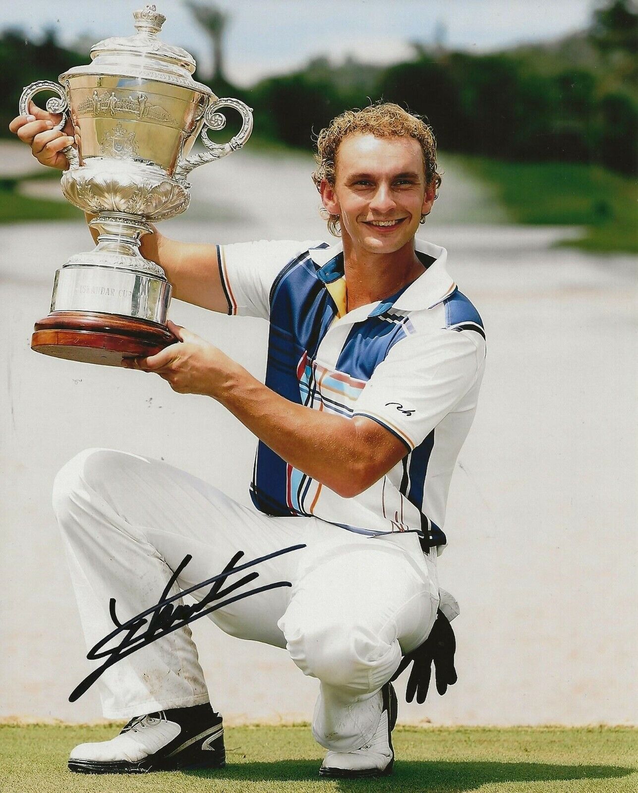 Joost Luiten signed Golf 8x10 Photo Poster painting autographed PGA European Tour 4