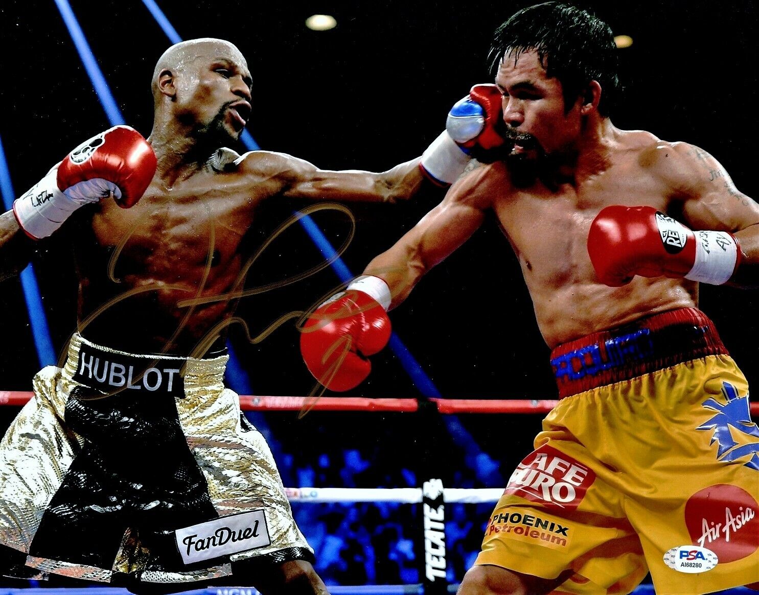 Floyd Mayweather Signed Autographed 11x14 inch Photo Poster painting vs Pacquiao + PSA/DNA COA