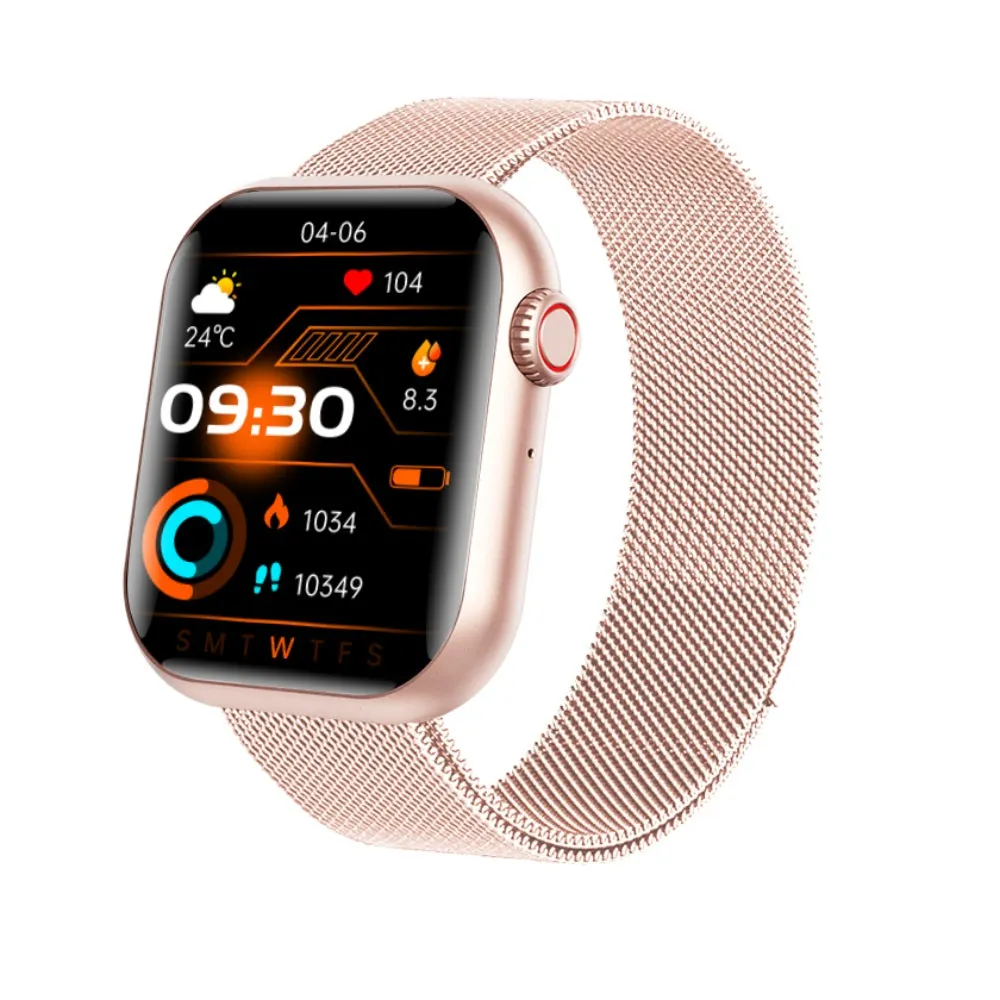 Blood Pressure Blood oxygen Sleep Monitoring Waterproof Smartwatch