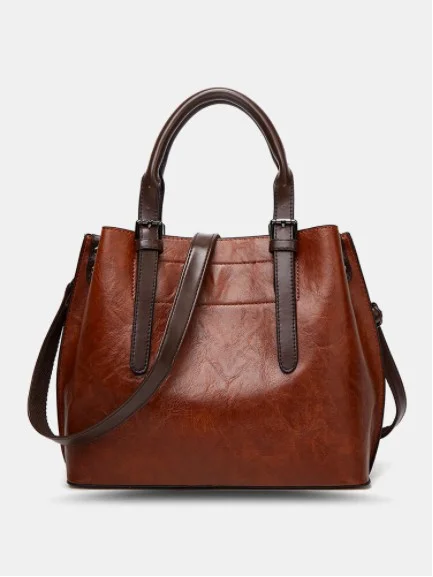 Lightweight Breathable Soft Vintage Large Capacity Handbag