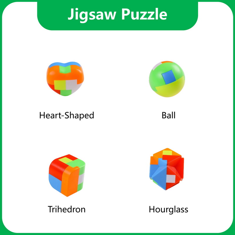 Plastic fruit shaped jigsaw puzzle educational toys for kids
