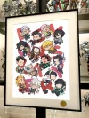 Chibi Ver. Demon Slayers Decorative Painting - Demon Slayer: Kimetsu No Yaiba - Xingkong Studio