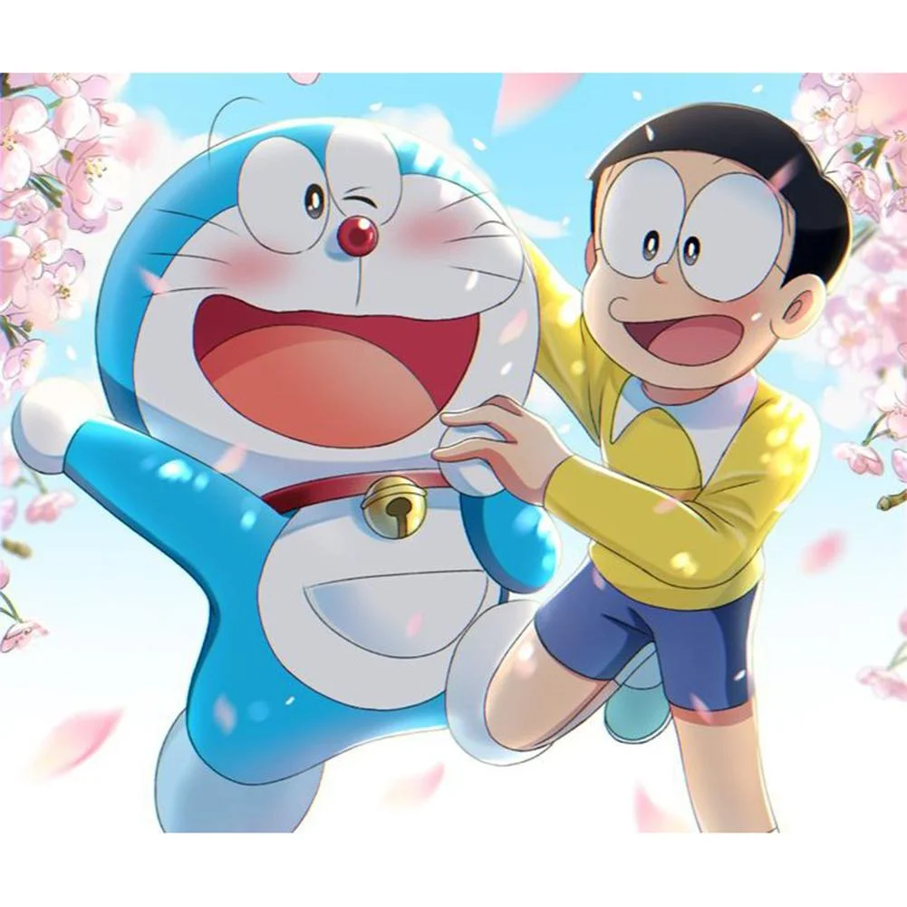 Full Round Diamond Painting - Doraemon(30*40cm)