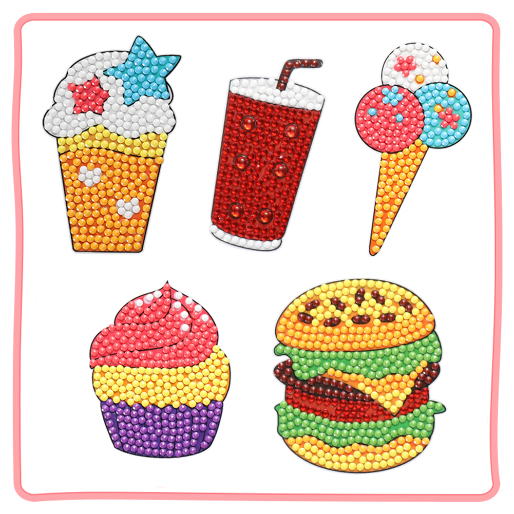 

Food - 5D DIY Craft Sticker, 501 Original