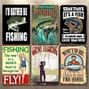 6pcs - Fishing - Vintage Metal Signs(8*12Inch)