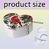 Cardinal DIY Diamond Painting Heart-Shaped Jewelry Box Decorative Storage Case