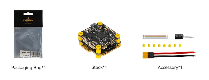 T-Motor V70A SE 8S ESC+F7 SE 8S FC 4in1 FPV Stack