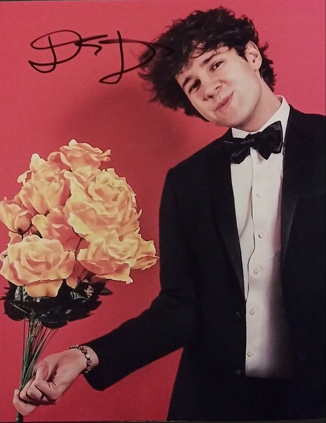 David dobrik signed 8 x 10