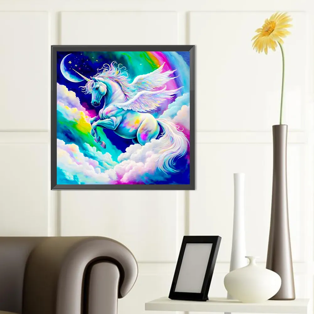 Diamond Painting - Full Round Drill - Unicorn(Canvas|40*40cm)