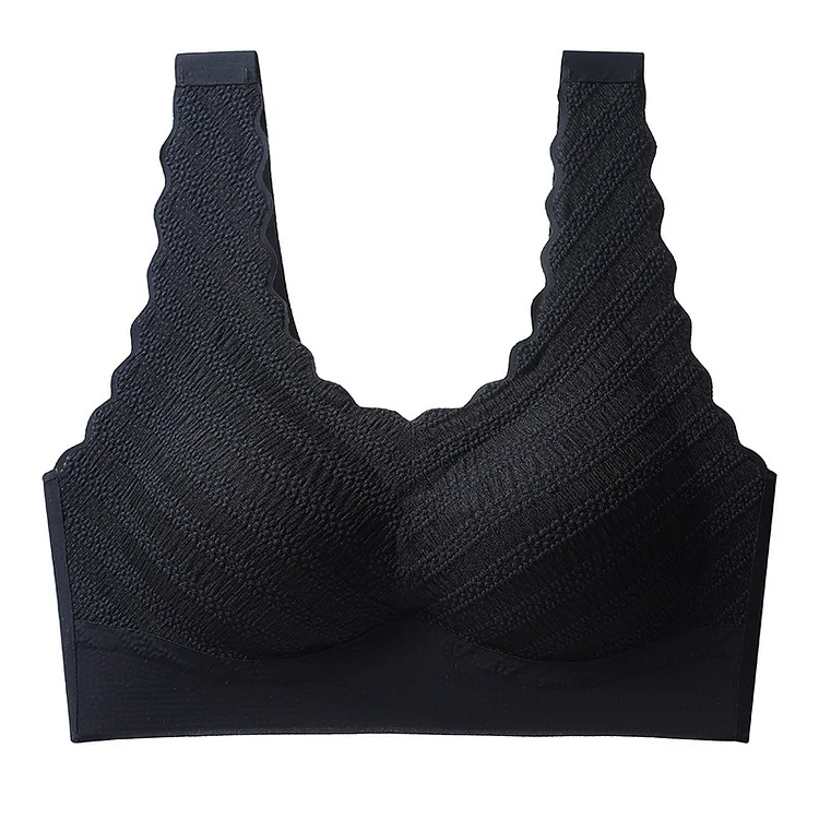 Oxygen Friendly One Piece Lace Seamless Sports Bra socialshop
