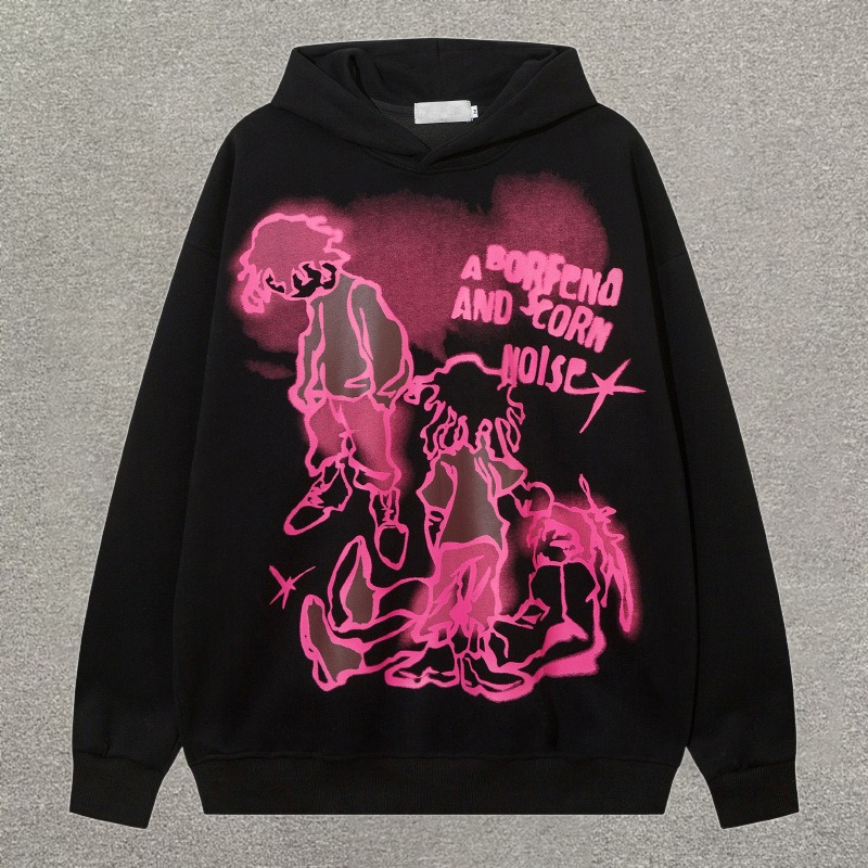 Cartoon Graphic Hoodie
