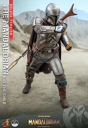 【IN STOCK】Hottoys The Mandalorian™ and The Child Deluxe Version 1/4 scale Action Figure-