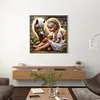 Diamond Painting -DIY Round Drill Girl