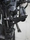 1 Pair Motorcycle Metal Footrests Pedals Rear Pedal Footrest Folding Footpegs