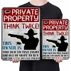 Warning - Vintage Metal Signs - 20*30cm/30*40cm - Warning