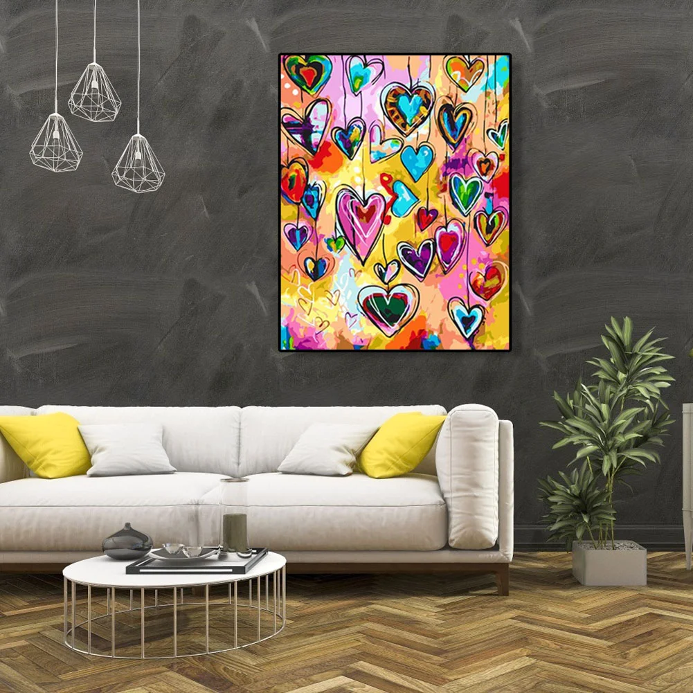 Love Heart - Paint By Number(40*50cm)