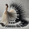 (Stamped/Counted) Piano Girl-11CT Cross Stitch 40*40cm