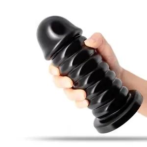 pornhint Pornhint 6.9" Large Ribbed Anal Butt Plug Dildo Stretcher Advanced Anal Play Sex
