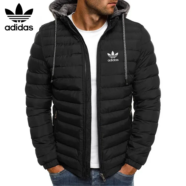 Nov&aacute; zimn&iacute; zateplen&aacute; p&eacute;řov&aacute; bunda s kapuc&iacute; od ADIDAS