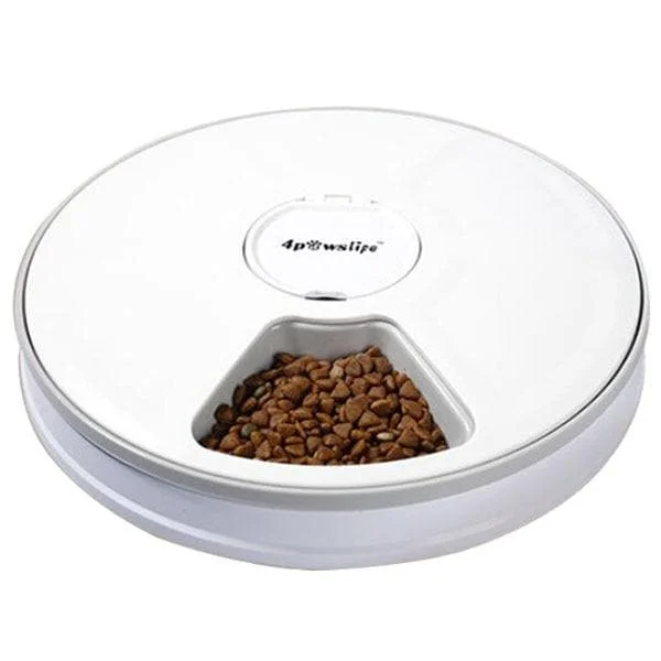 Automatic Robot Pet Feeders with Voice Record & Screen Timer