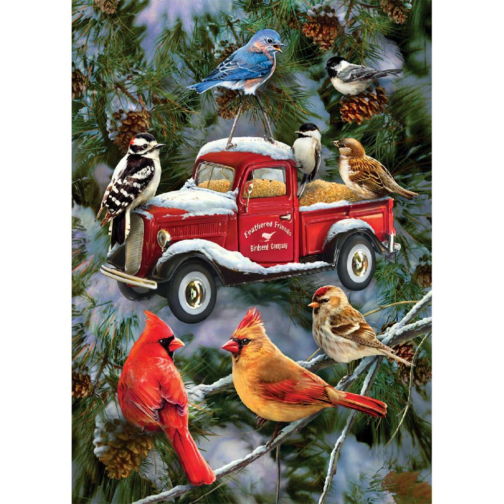 

Truck Birds - Round Drill Diamond Painting - 30*40CM, 501 Original