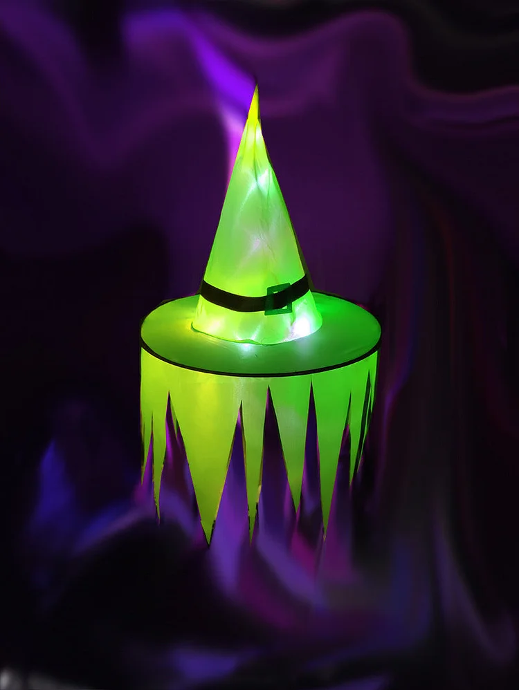 Halloween Festival Light Up Wizard Hat-elleschic
