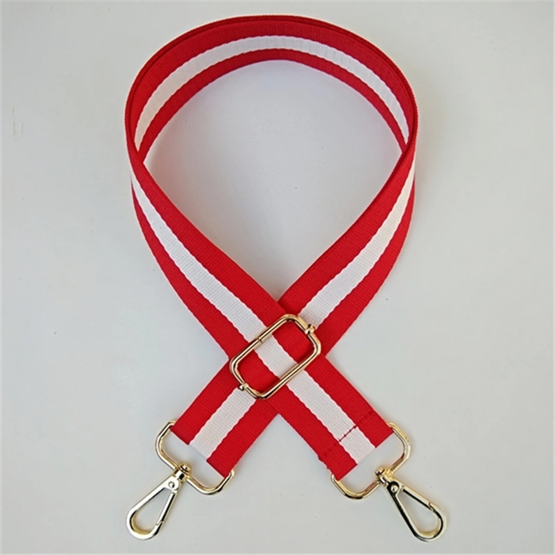 Purse Accessories Bag Strap New Striped Color Long Shoulder Strap Adjustable One Shoulder Crossbody Strap Anti-gravity Shoulder Strap