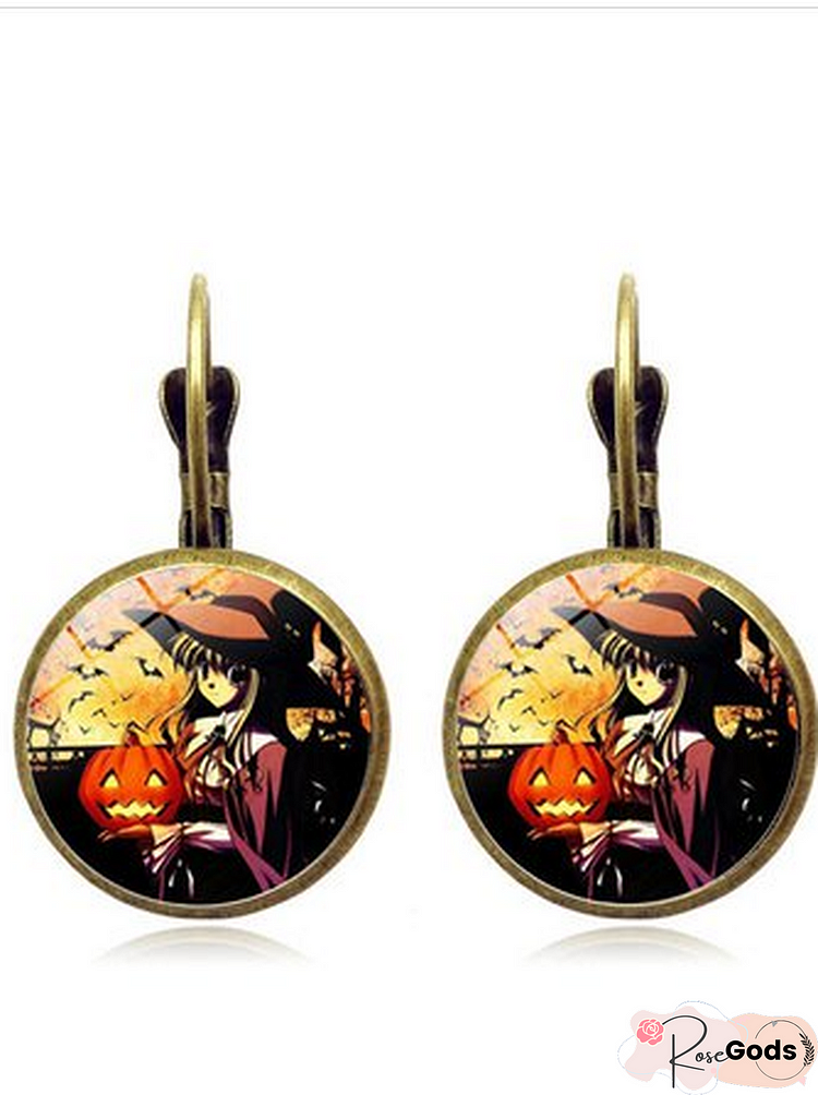 Halloween Vintage Earrings