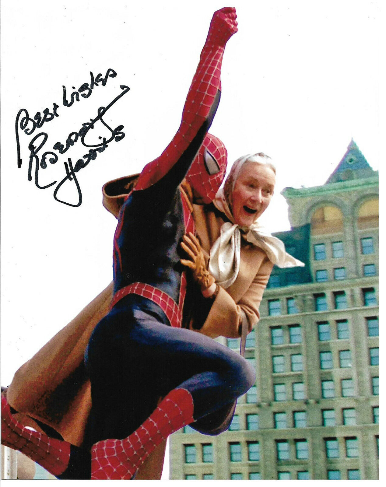 Rosemary Harris Authentic Signed 8x10 Photo Poster painting Autograph, Aunt May, Spider-Man