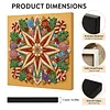 Christmas Starlight Framed Pearl Painting Kit 25x25cm for Adults