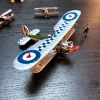 1:72 Scale World War I British Bristol Bulldog Biplane Die-on Collector's Model