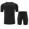 2025/2026 Inter Milan Pre-Match Training Black Shirt+Shorts 1:1 Thai Quality