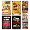 (Multi Style)Beer Bar Cafe - Metal Tin Signs(8*12Inch/12*16Inch) - Bar