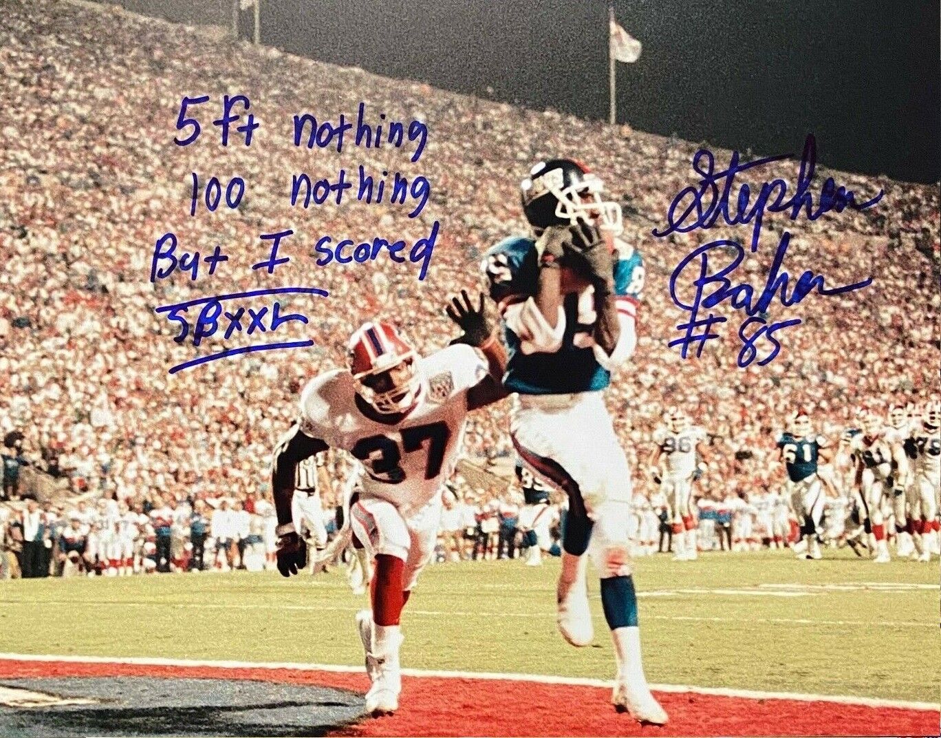 Stephen Baker Autographed Signed 8x10 Photo Poster painting ( Giants ) REPRINT