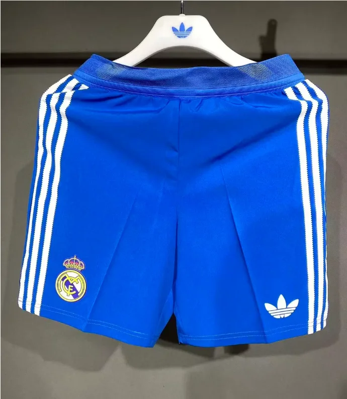 25/26 Real Madrid second away shorts player version