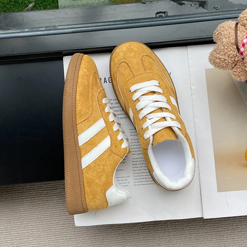 Breakj Breakj Casual Frosted Shoes Spring And Autumn Women's New Sports Retro Single Shoes Student Board Shoes Training Shoes Women's Shoes