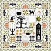 (Counted/Stamped) 14CT Halloween-Cross Stitch 28*28cm/11.02*11.02in(Brand)