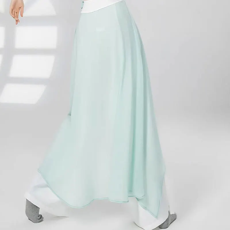 Vintage Lace Up Flowy Wide Leg Casual Pants