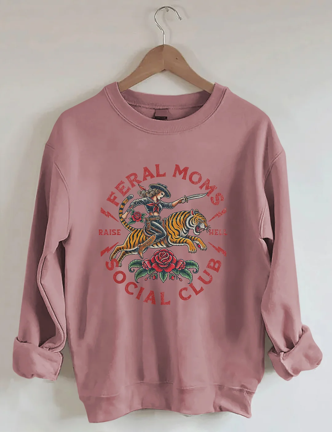 Feral Moms Social Club Sweatshirt
