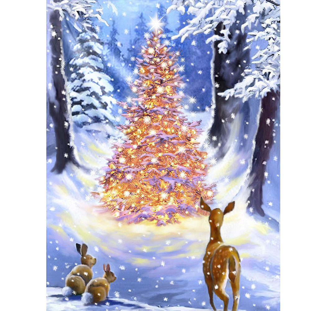 

Christmas - Round Drill Diamond Painting - 30*40CM, 501 Original