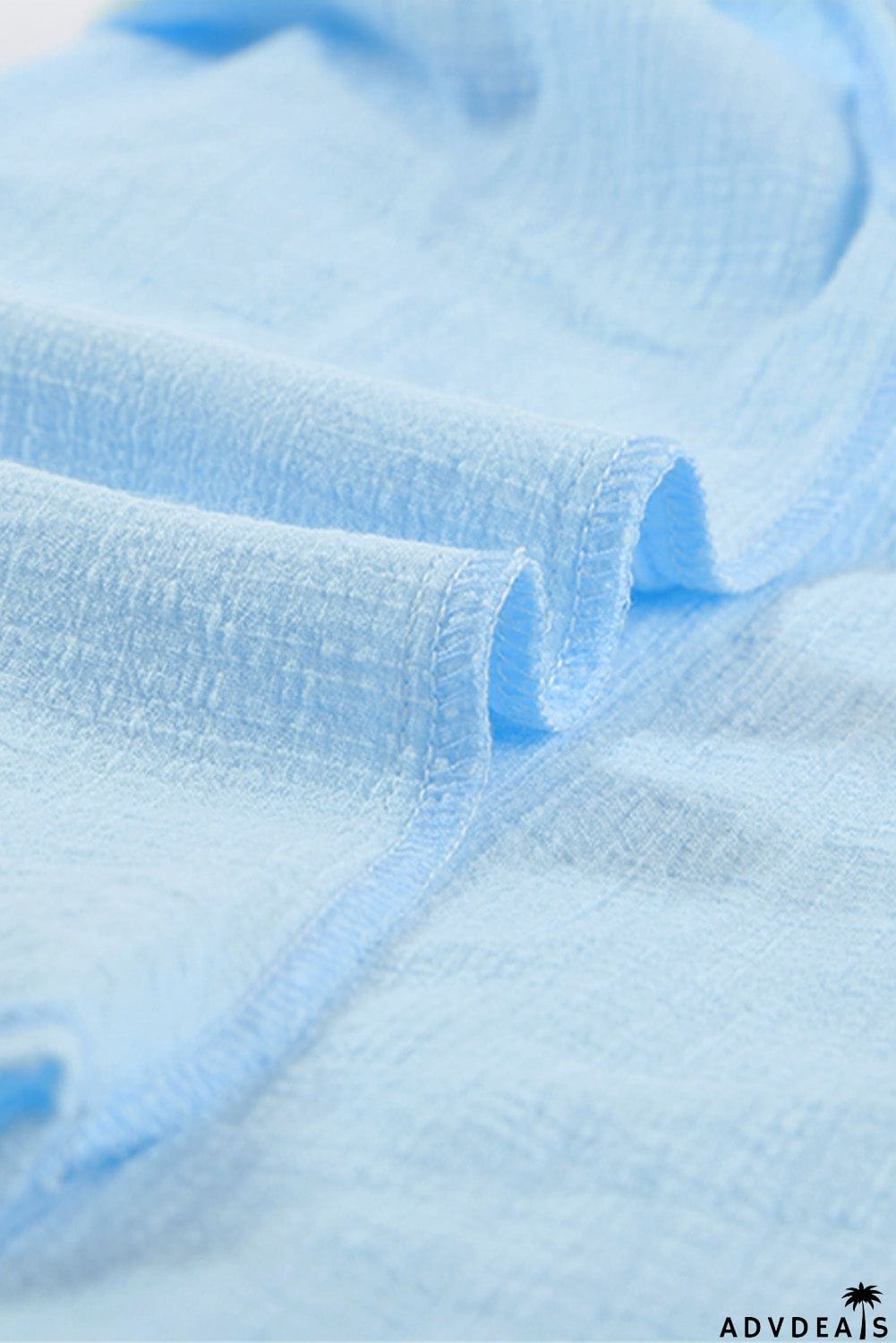 Turn-down Collar Button Front Tank