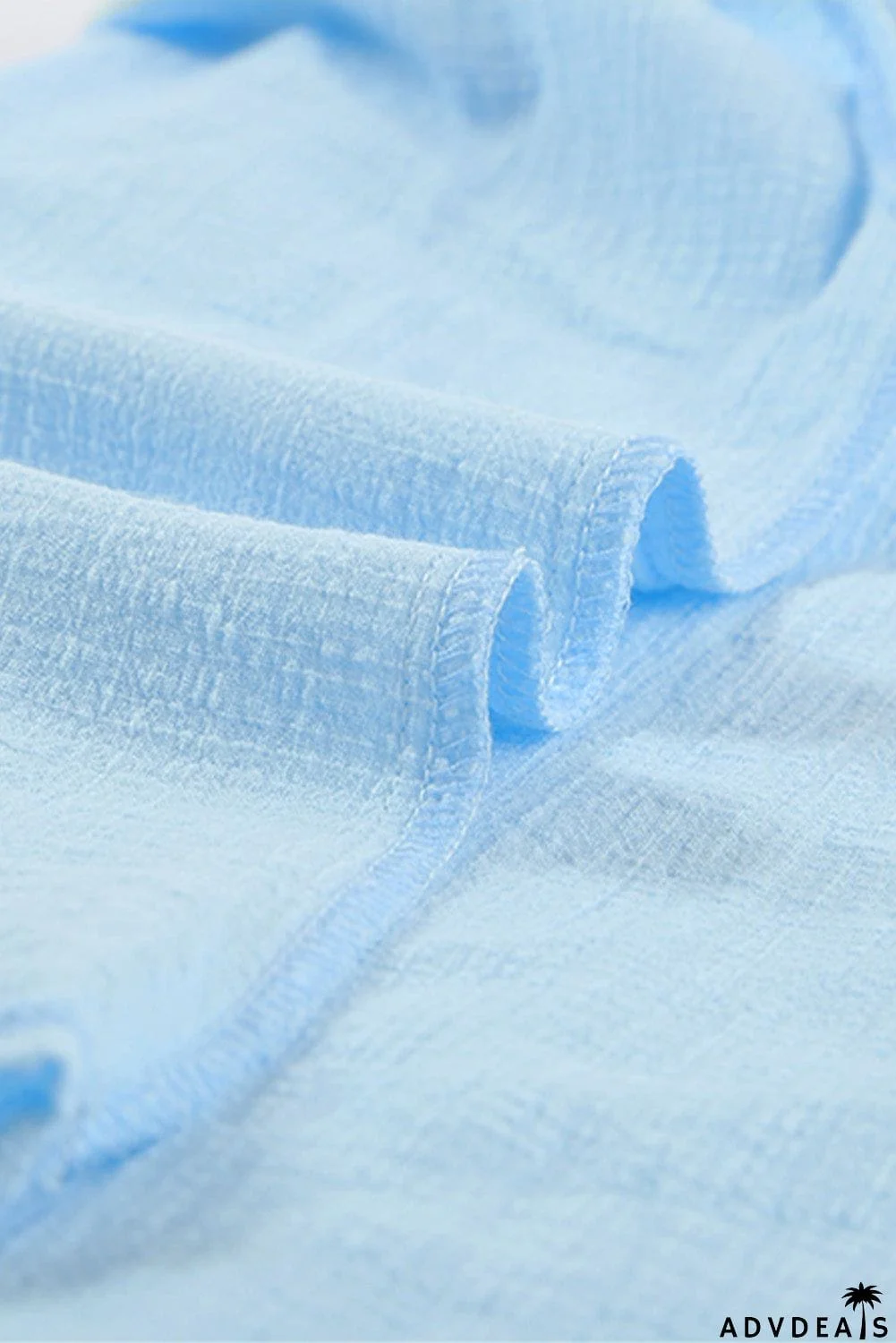 Turn-down Collar Button Front Tank