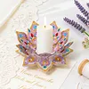 Diamond Art Painting Candle Holder Kit - Mandala Lotus