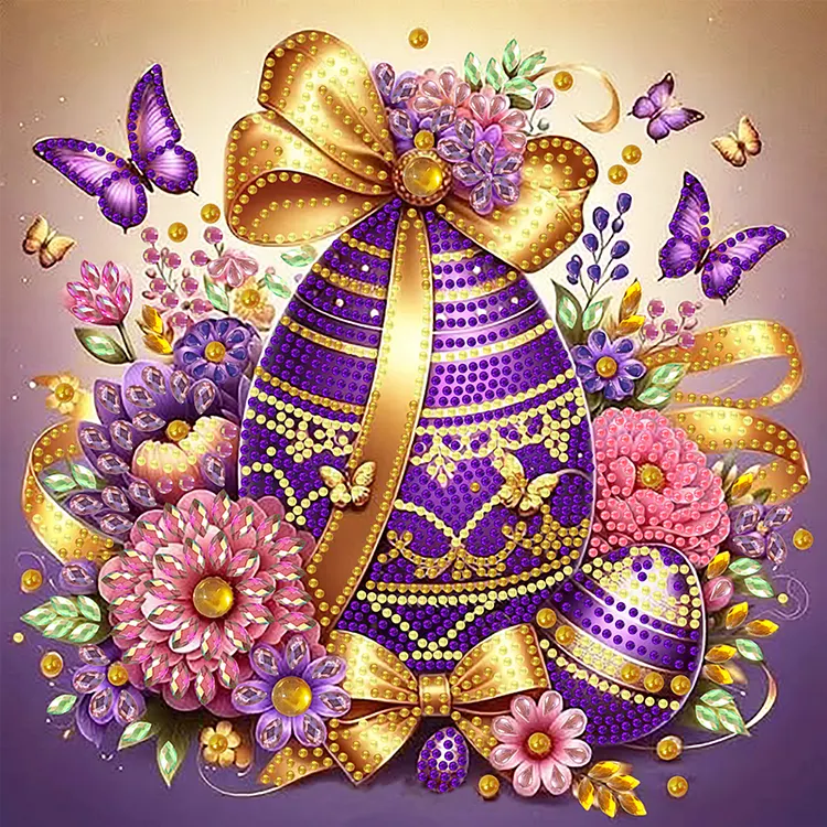 Easter 30*30cm(canvas) Special Shaped Drill Diamond Painting gbfke