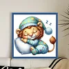 Sleeping Lion-11CT Stamped Cross Stitch 40*40cm/15.75*15.75in
