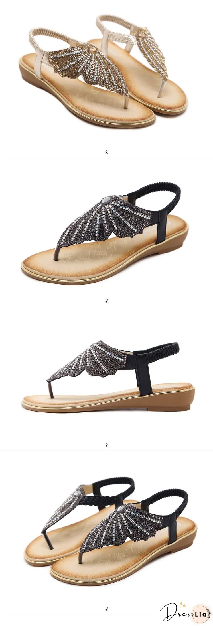 Holiday Beach Beach New Fashion Water Large Size Flat Shoes